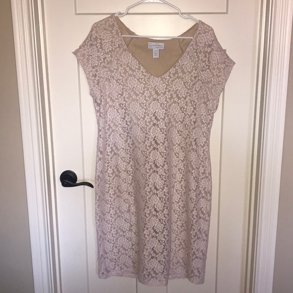 Jessica Simpson Maternity lace dress